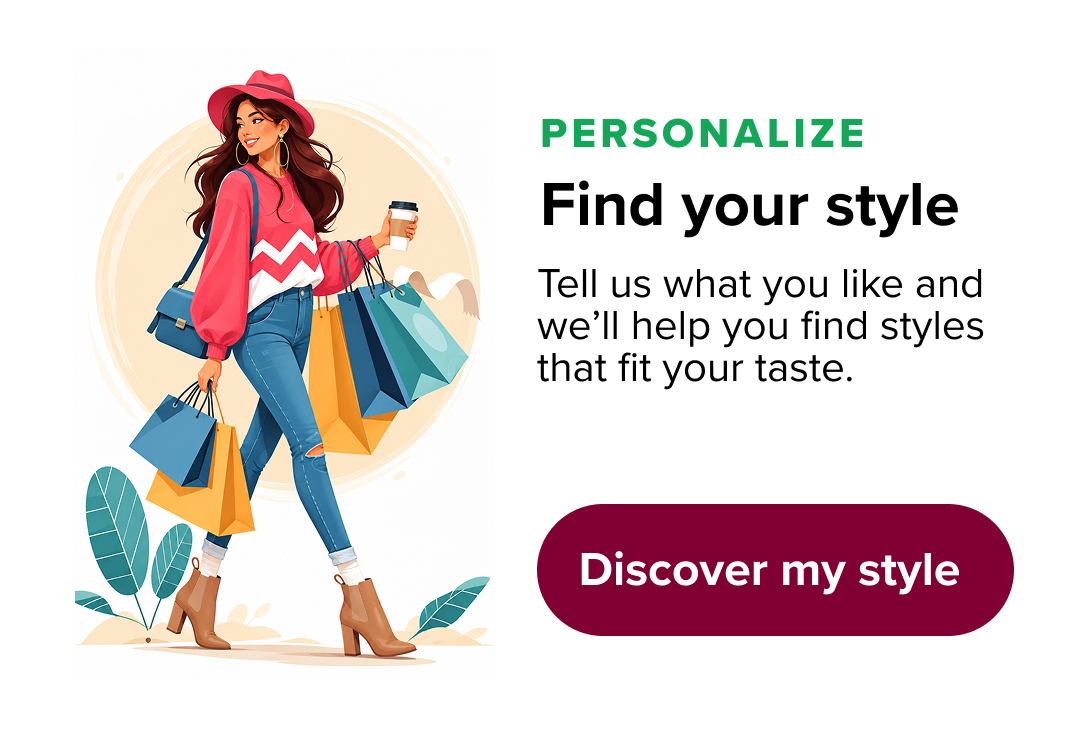 Personalize your style promotional card